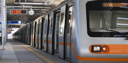 Athens metro tunnel communications coverage