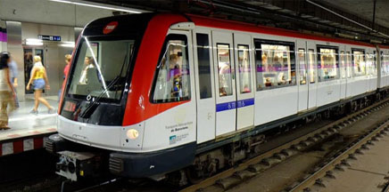 Barcelona metro tunnel communications coverage