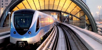Dubai metro tunnel communications coverage