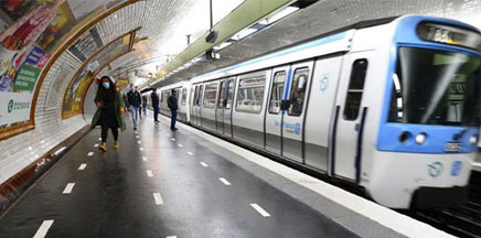 Paris metro tunnel communications coverage