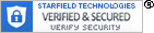 Starfield Technologies Verified & Secured - Click to Verify Security